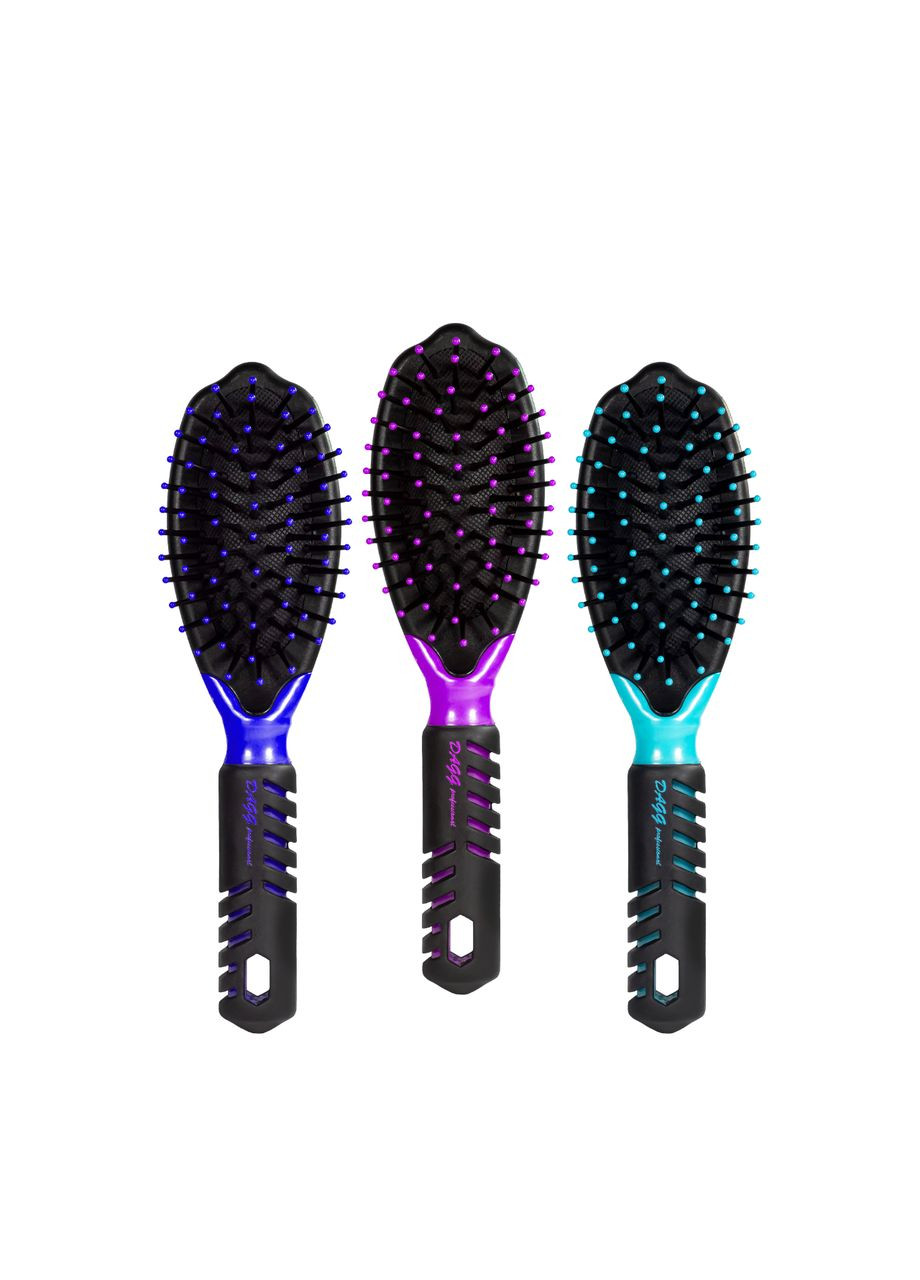 Расчёска для волос массажная 17 см, Фиолетовая DAGG (324808662)