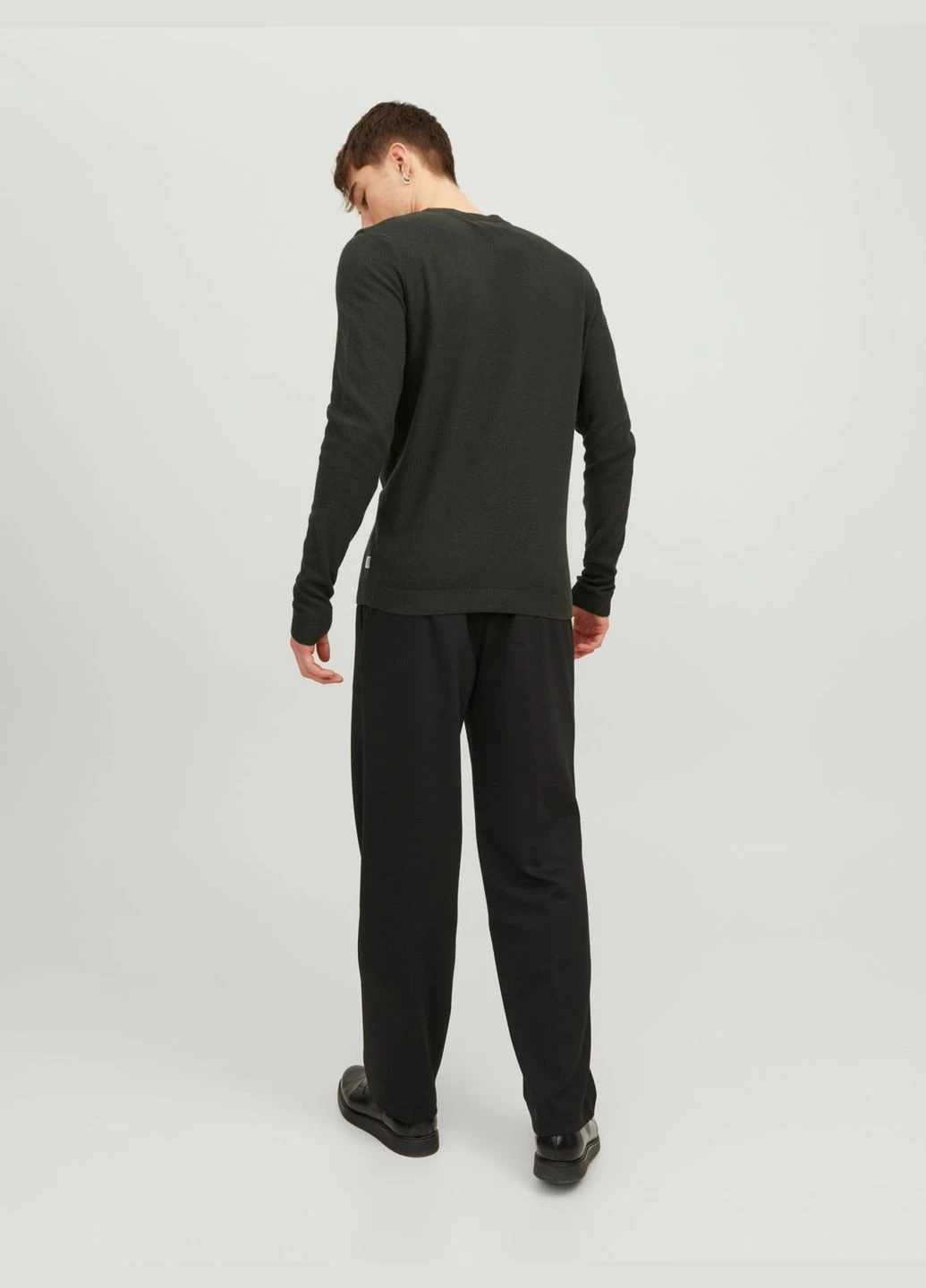 Темно-зеленый джемпер демисезон,болотный,jack&jones Jack & Jones