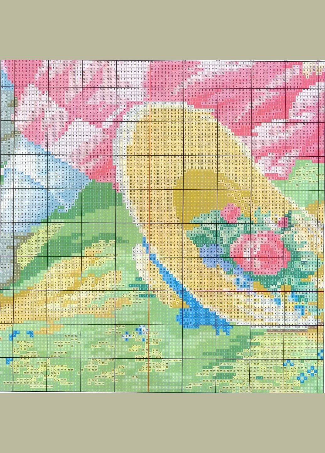 Набір для вишивання за нанесеною на канву схемою "Shepherd girl". AIDA 14CT printed 59*71 см Joy Sunday (313613640)