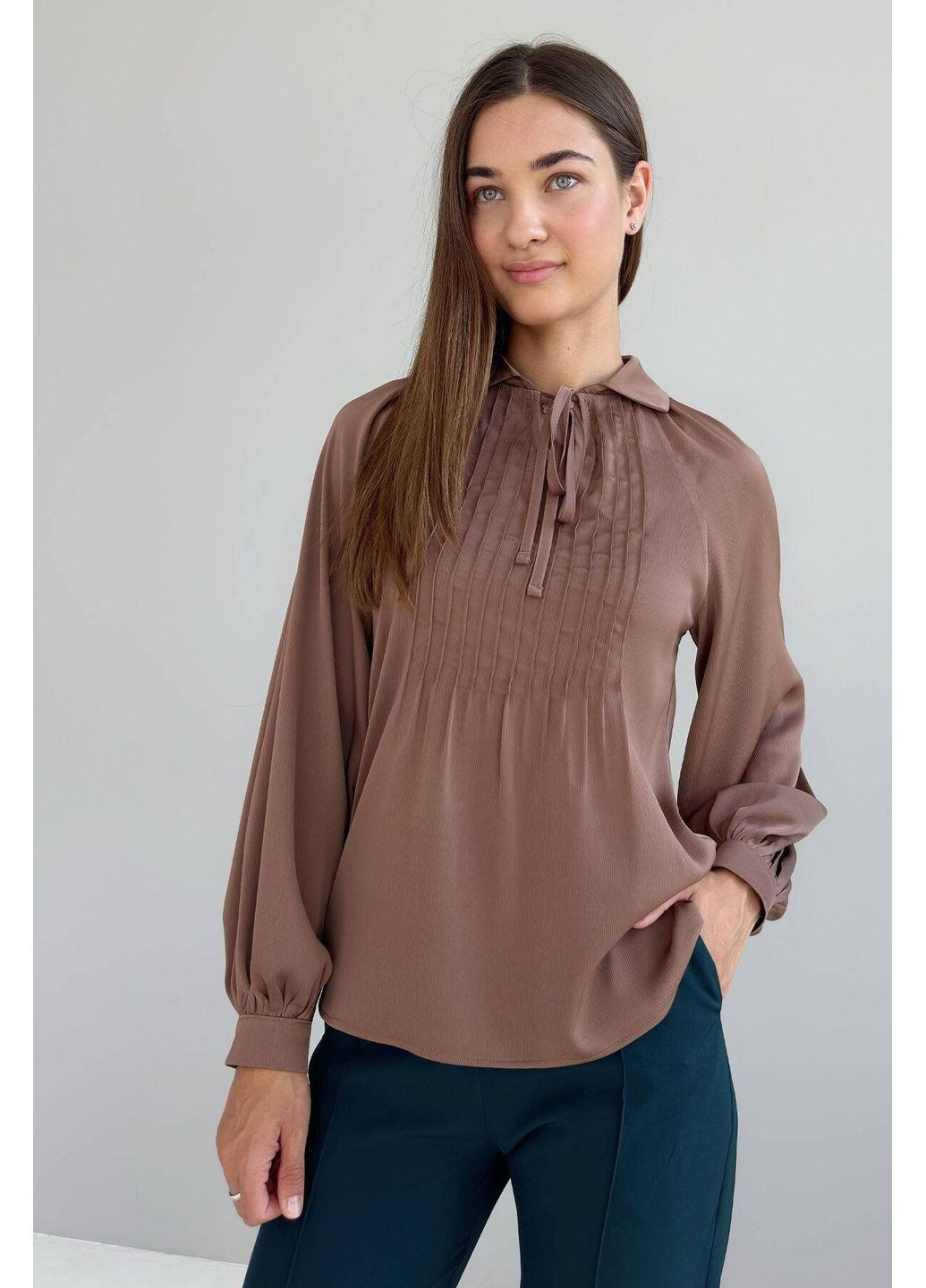 Кавова блуза Nenka