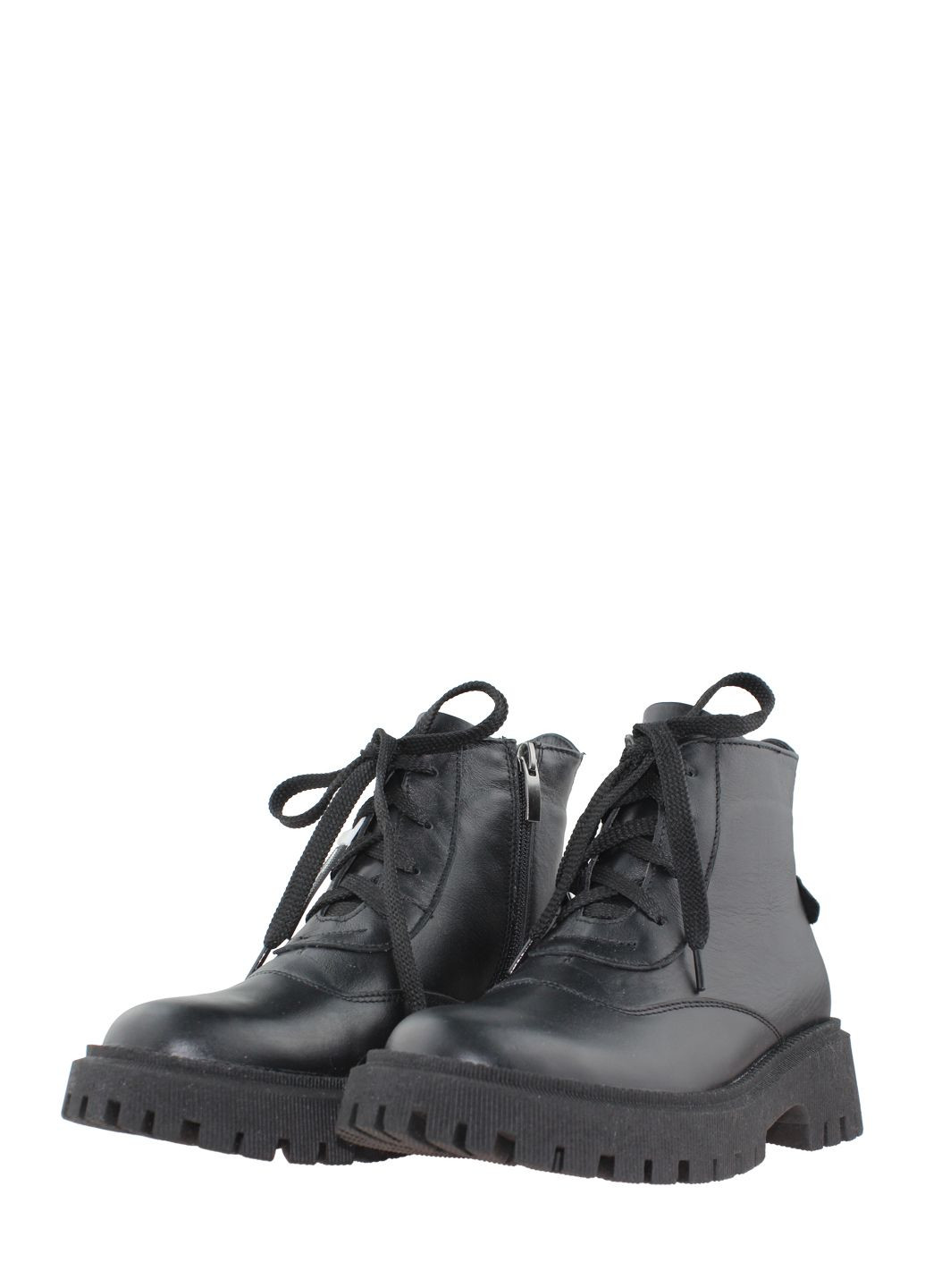 Осенние ботинки a-052 черный Alvista