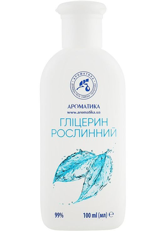 Гліцерин рослинний для обличчя, тіла й волосся - Aromatika Glycerin Vegetable 100ml (800620-31156580) Ароматика (368649447)