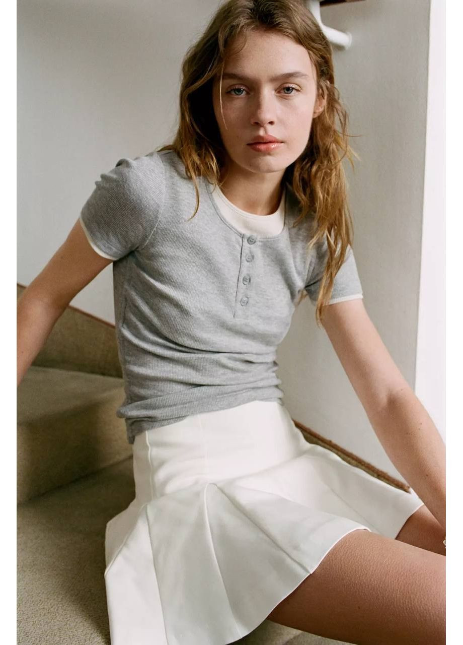 Двойная футболка Zara - (360885508)