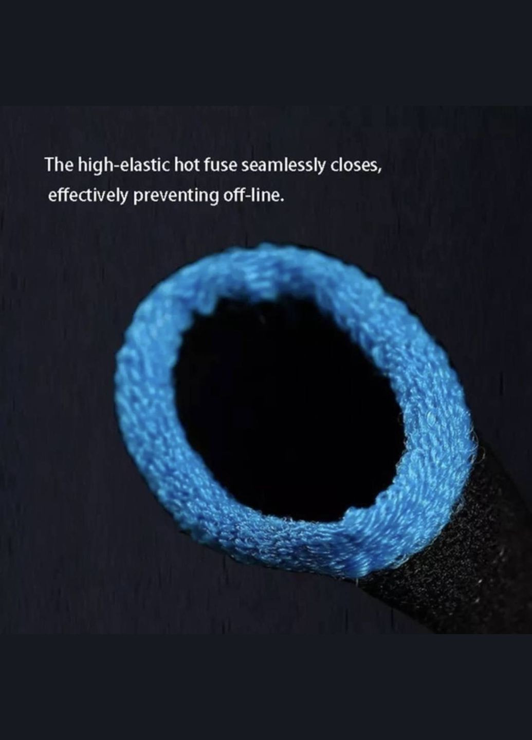 Сенсорні напальчники Choice для ігор на смартфоні CoD Pubg 2 штуки Чорний No Brand (341534013)