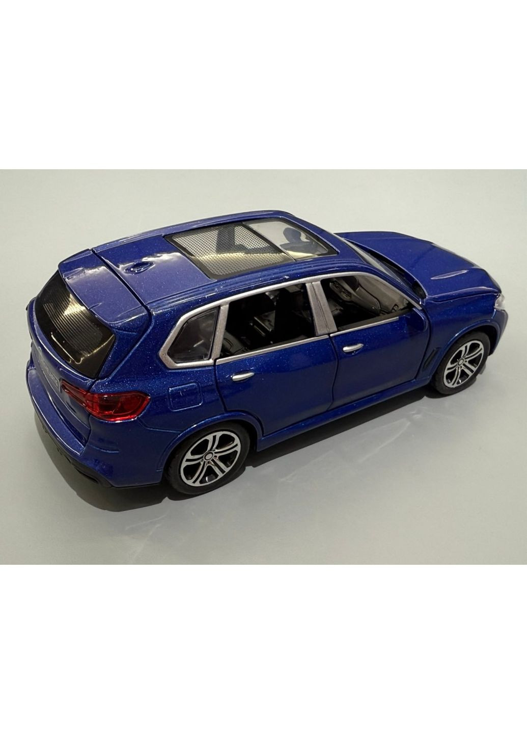 Машинка джип металева АвтоЕксперт ВМВ х 5 1:32 світло/звук Синя (36299) No Brand (366421996)