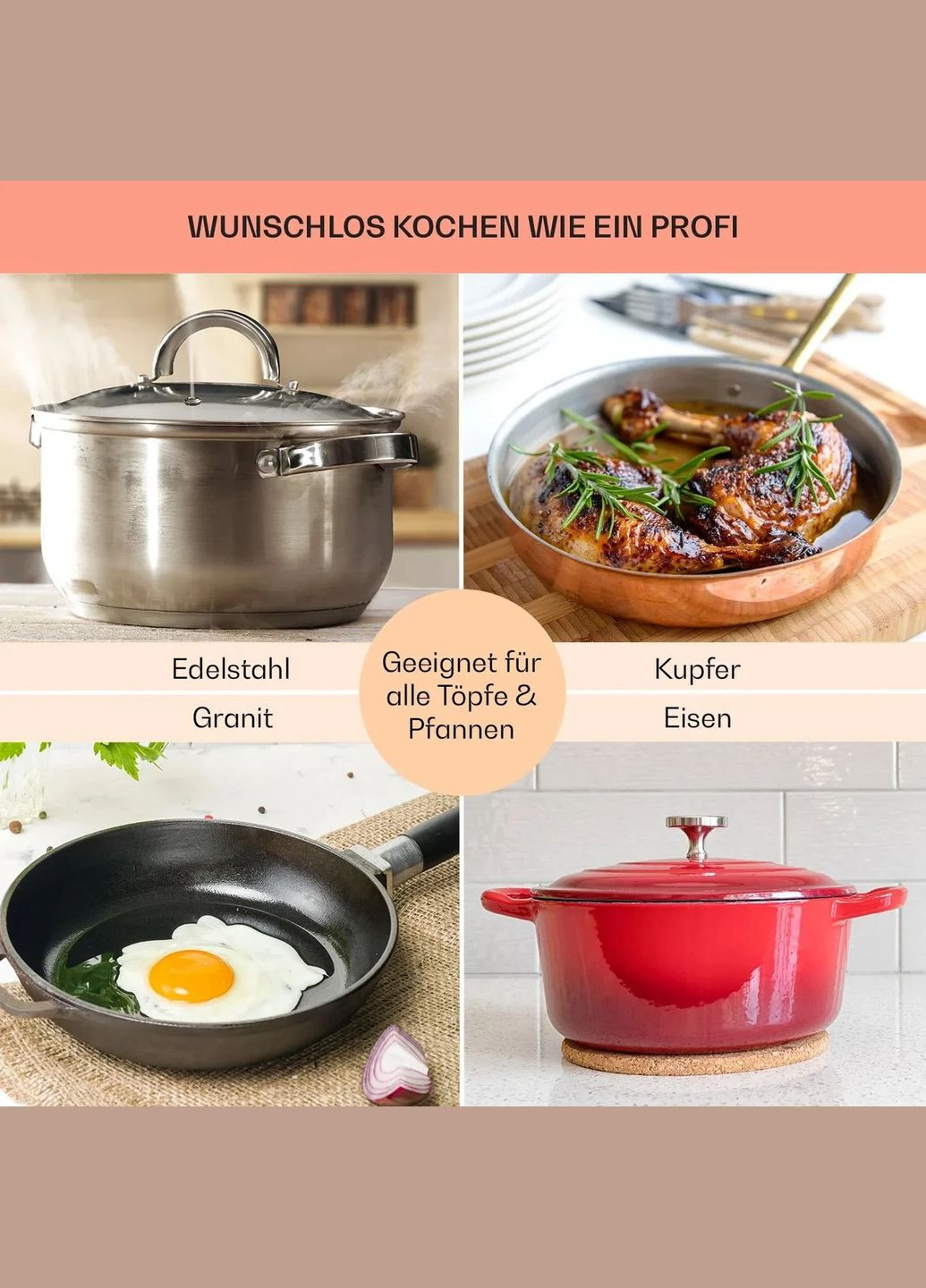 Варочная поверхность Virtuosa 5 Черный (10041117) Klarstein (338194844)