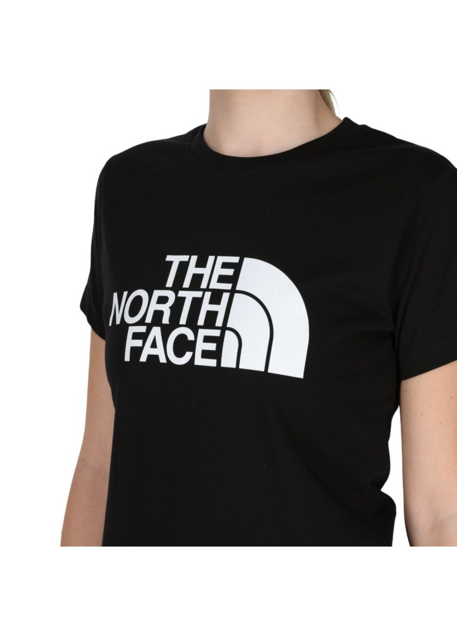 Черная летняя футболка The North Face