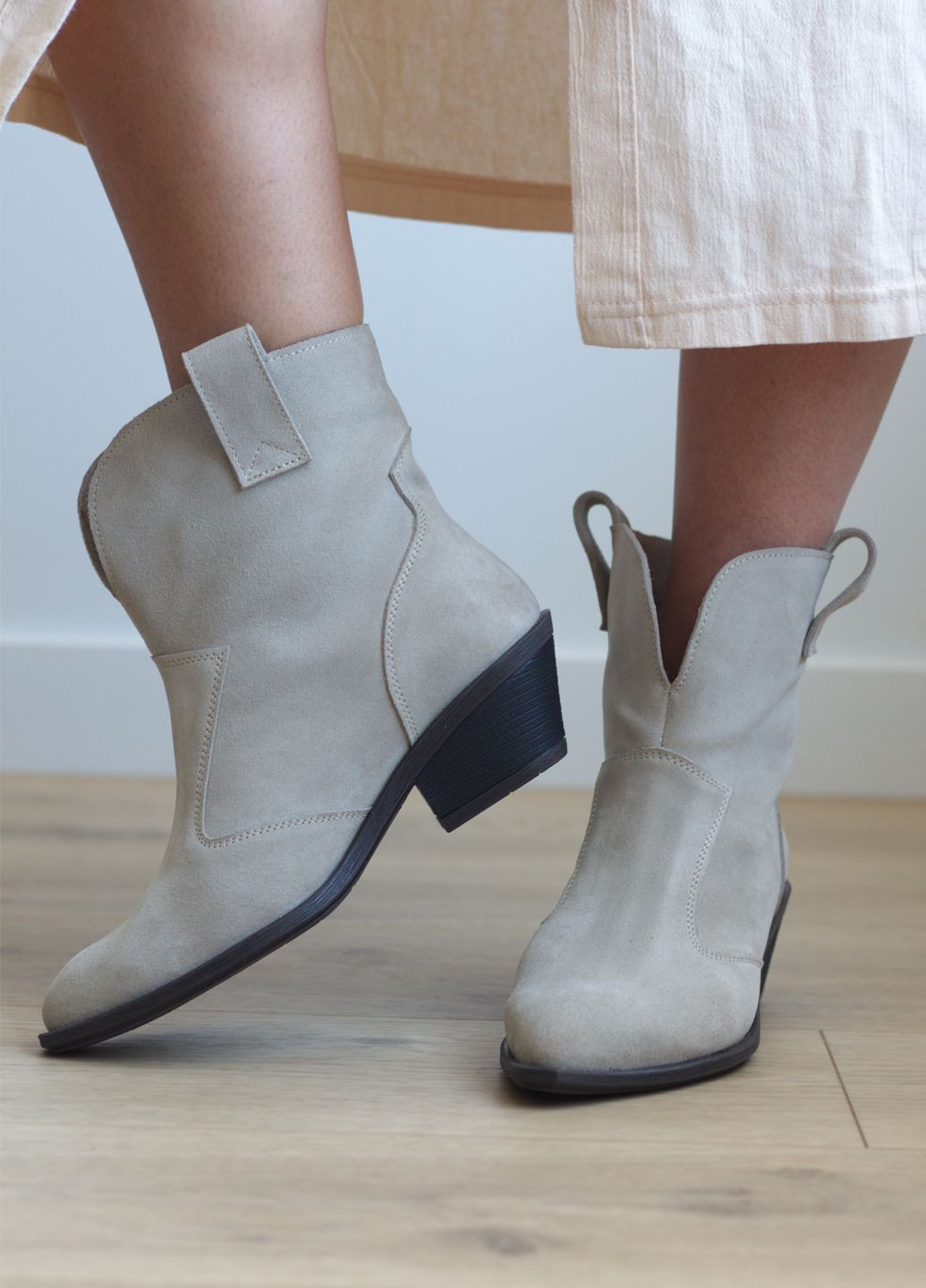 Черевики жіночі козаки замша натуральна Zlett 1601 (366290761)