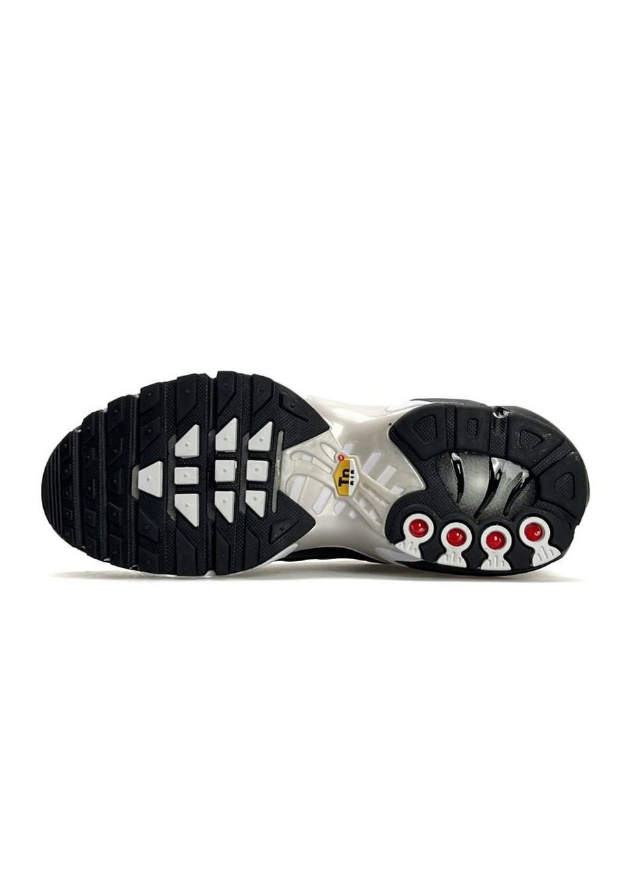 Серые демисезонные кроссовки мужские nike No Brand Air Max Plus Grey Black White