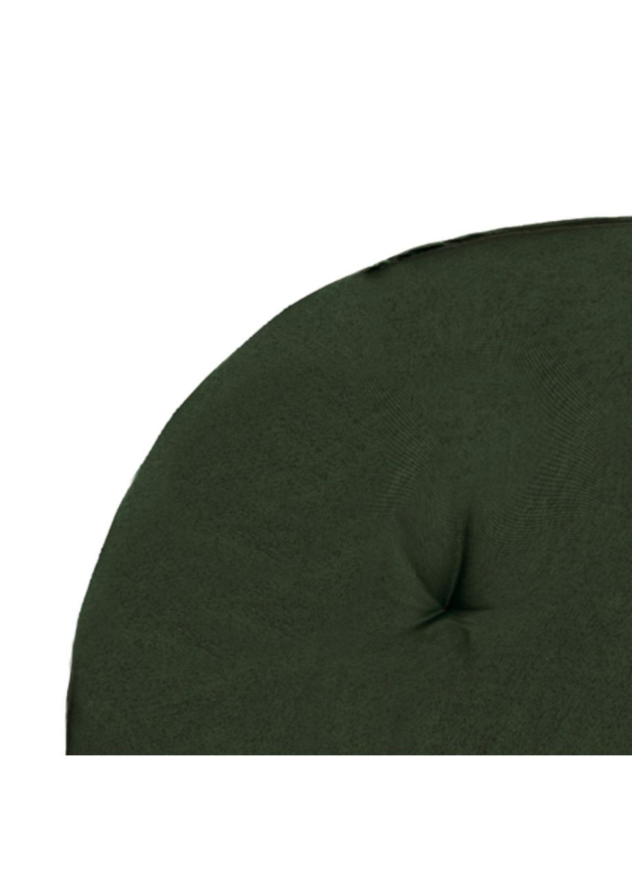 Подушка для крісла Ø 50х2 см хакі No Brand (324832169)