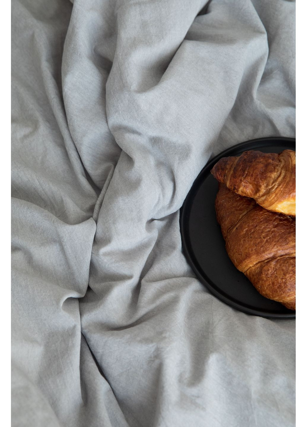 Постільна білизна варена бавовна "Білий" Сімейний, Класичне простирадло, наволочки 50х70 IN.HOME_UA (371141794)