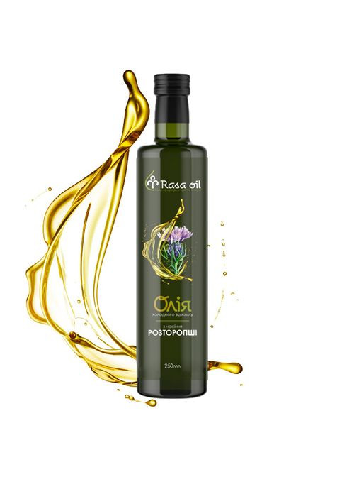 Масло из семян расторопши первого холодного отжима 250мл Rasa Oil (295287902)