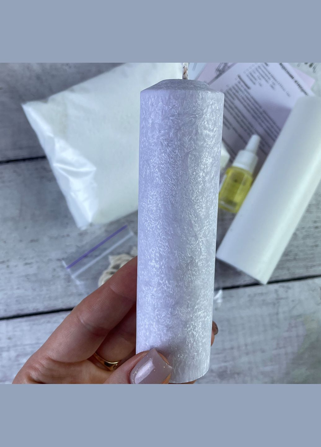 Набір для виготовлення свічки з візерунком No Brand (322347552)