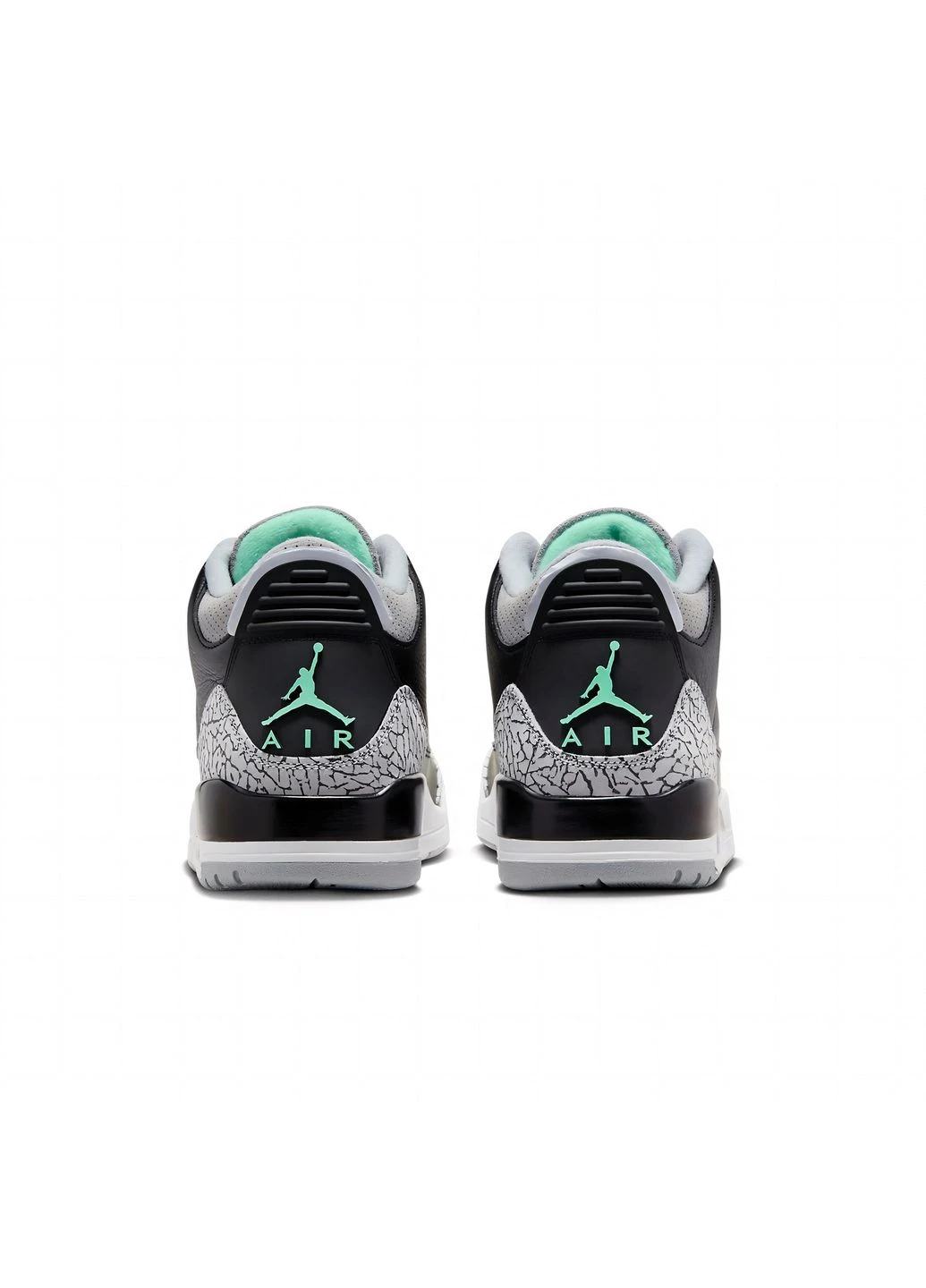 Комбіновані кросівки 3 retro black/grey ct8532-031 демісезон Air Jordan