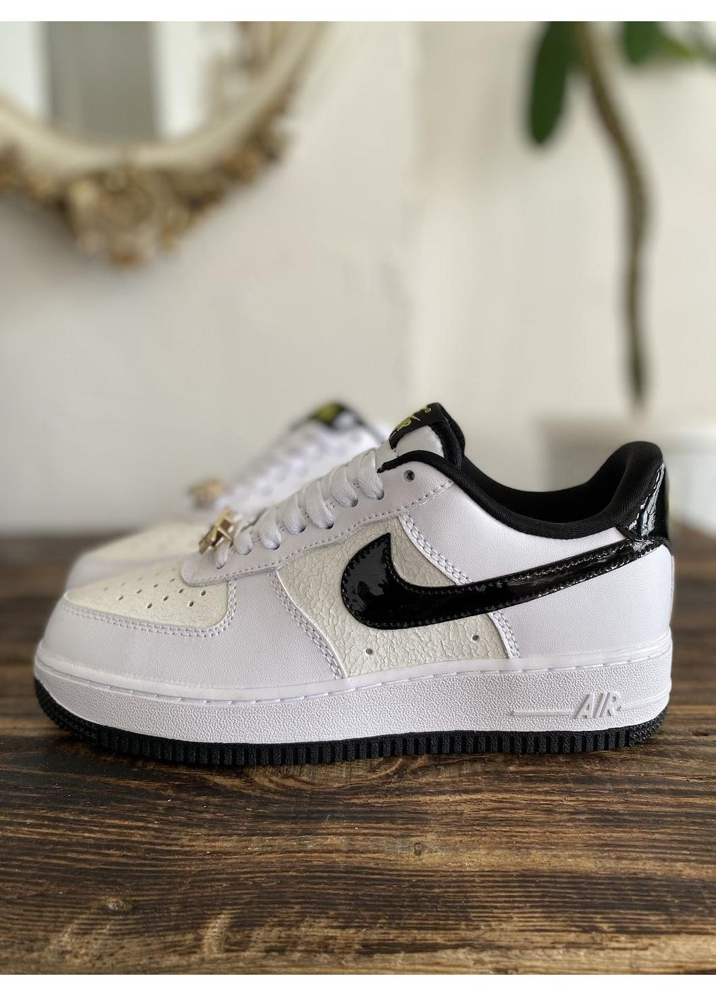 Білі Осінні кросівки чоловічі nike air force 1 gs world champ dr9866-100 найк аір форс 1 преміум No Brand