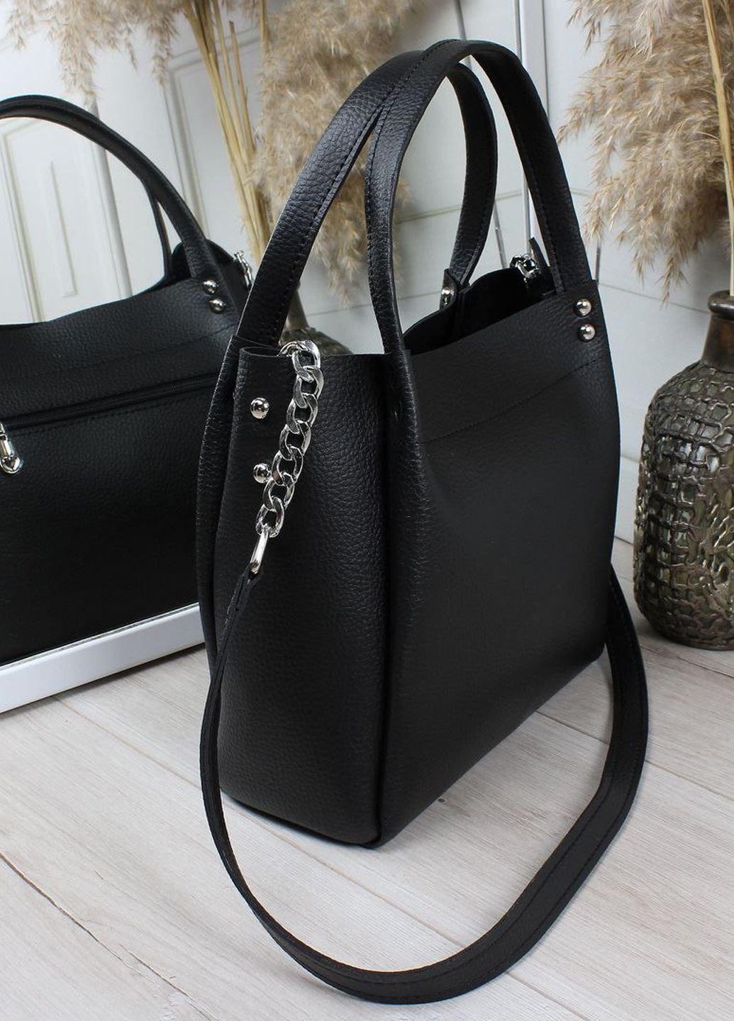 Сумка з зернистої екошкіри Vishnya (319325801)