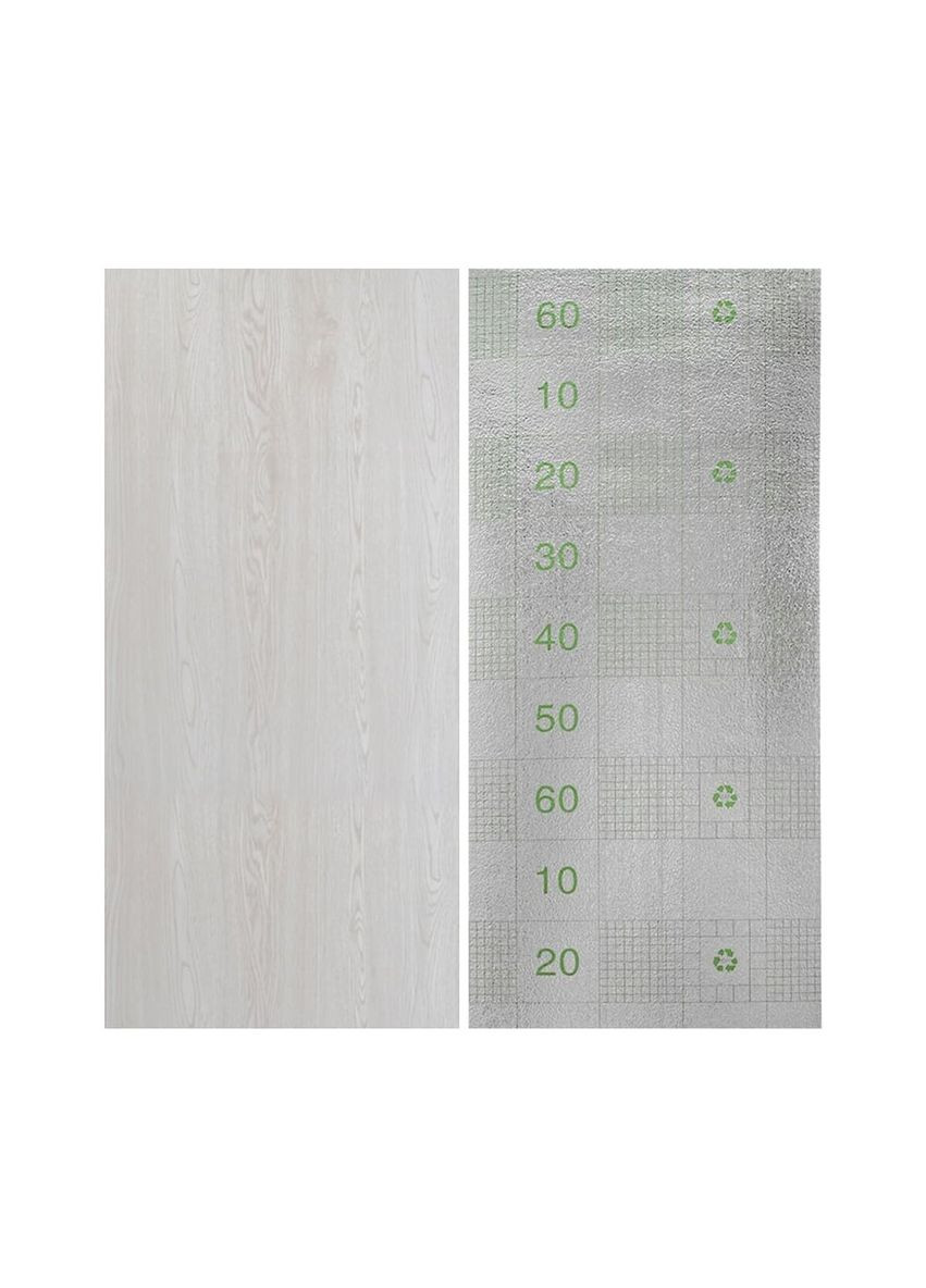 Самоклеющаяся виниловая плитка SW00001181 Молочная в рулоне 3000х600х2мм Sticker Wall (298285073)