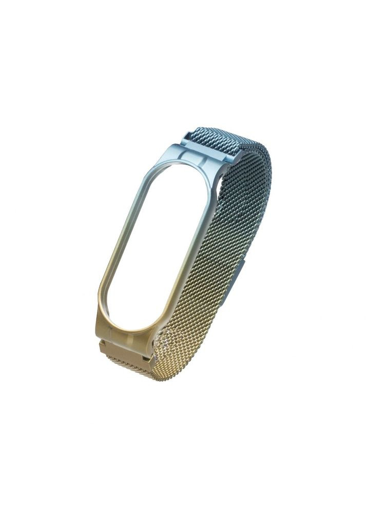 Ремешок для Xiaomi Mi Band 5 Milanese Loop Gradient Сине-Золотой Anchor (313237816)