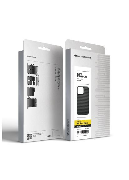 Чехол для мобильного телефона (ARM80093) ArmorStandart LikeCarbon MagCase Apple iPhone 16 Pro Max Black (372111321)