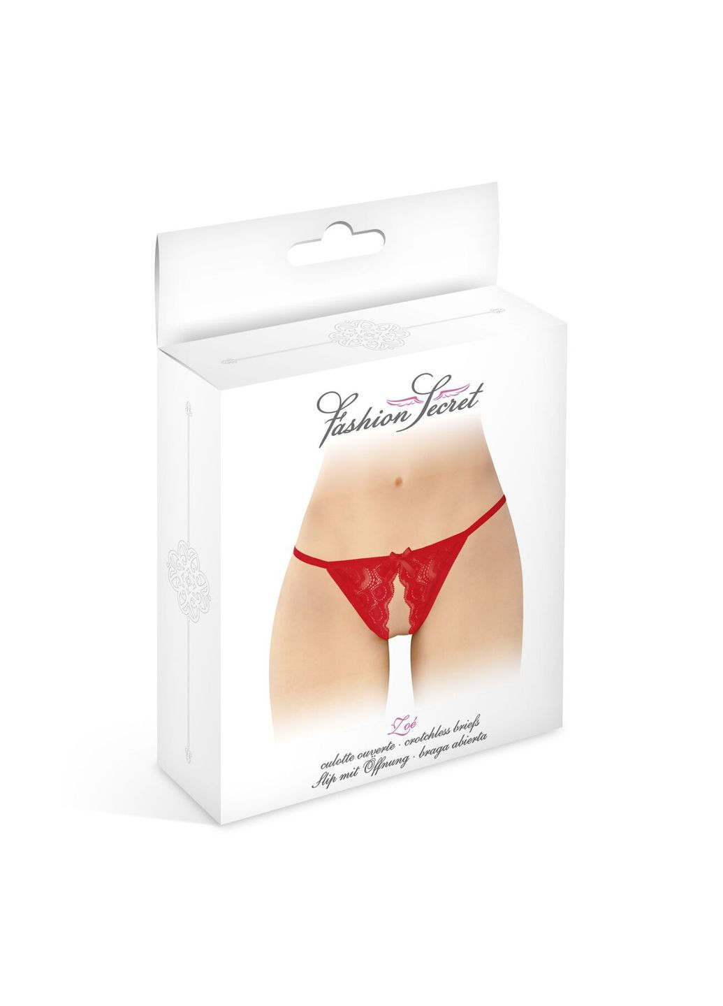 Трусики Zoe Red Fashion Secret (349826717)