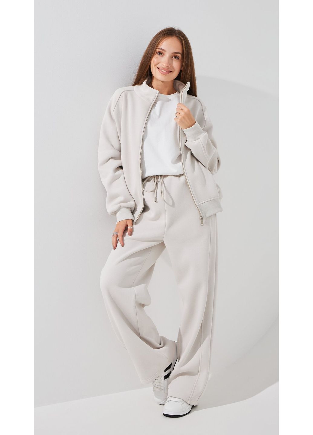 Спортивный костюм женский 0303 Светло-серый shop (2000999153457) No Brand (362902737)