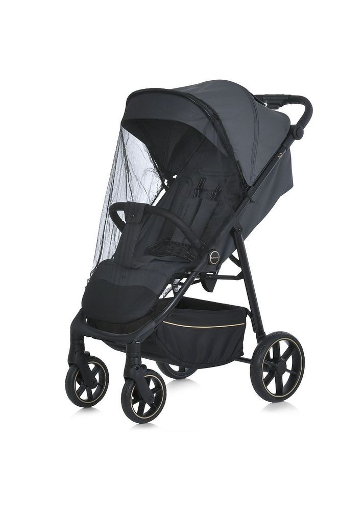 Коляска дитяча FIJI Gray Matt прогулянкова з чохлом та москітною сіткою Сірий (ME 1113-2) El Camino (334003796)