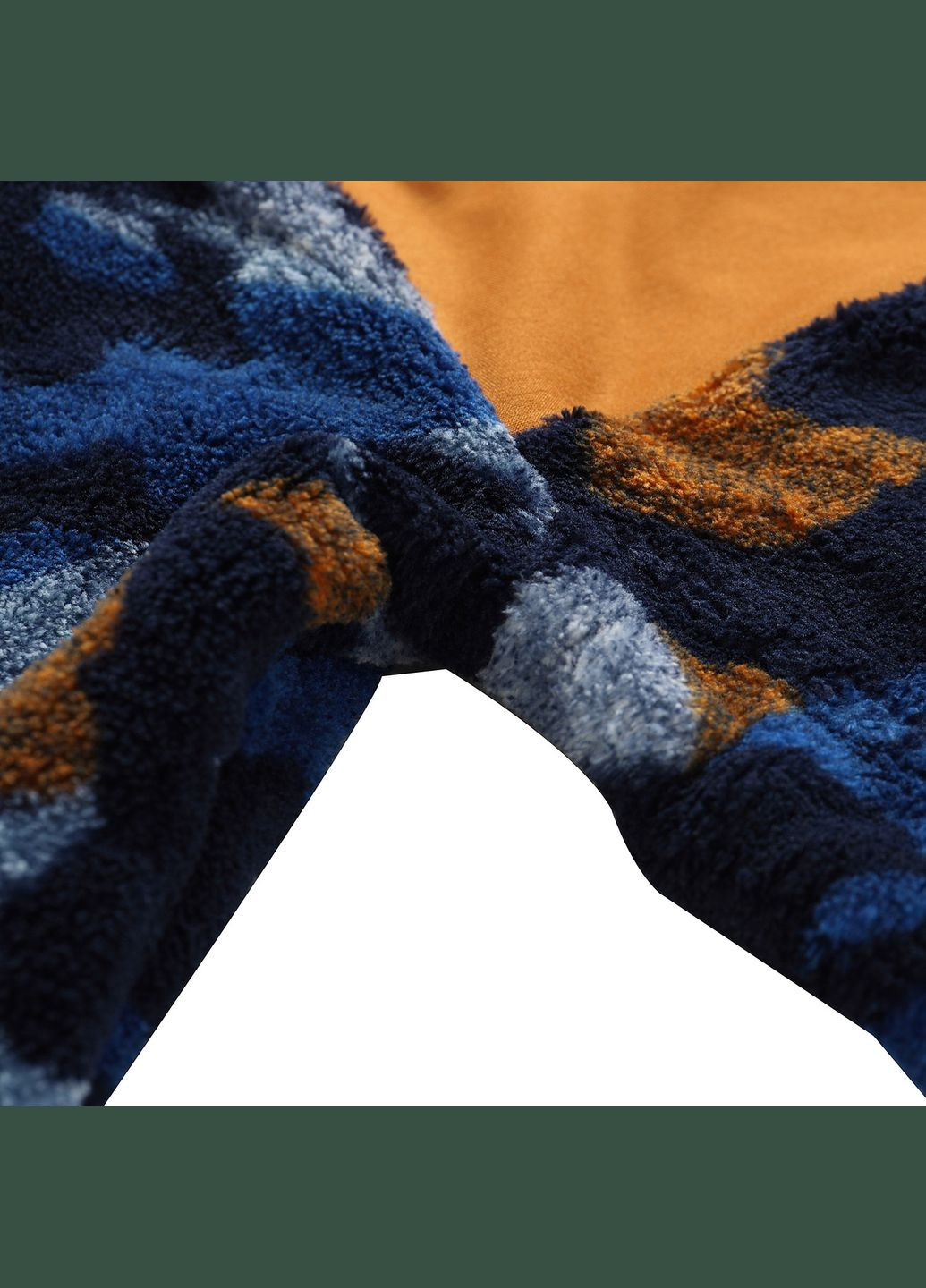 Флис детский Eflino Синий-оранжевый Alpine Pro (278763617)