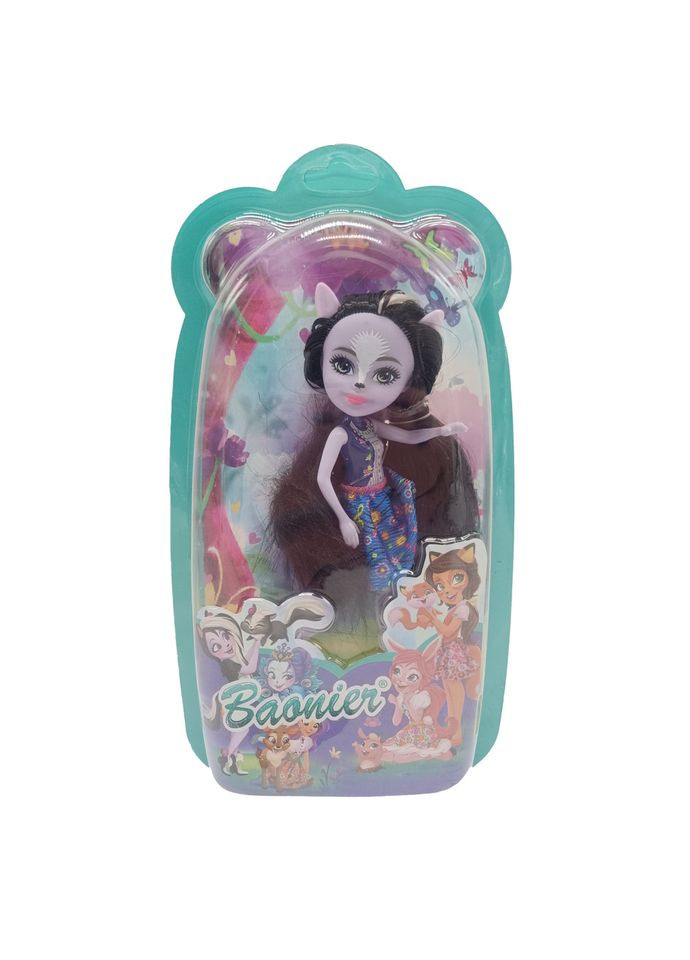 Детская игрушечная Кукла "Baobier" JJ8572-16(Black) 15 см, шарнирная Bambi (322667685)