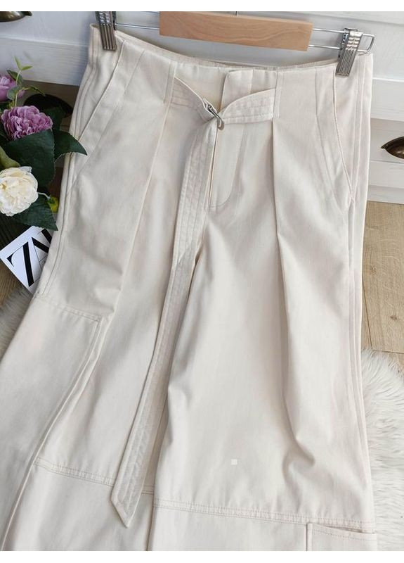 Брюки carrot fit с высокой талией Zara (361676206)