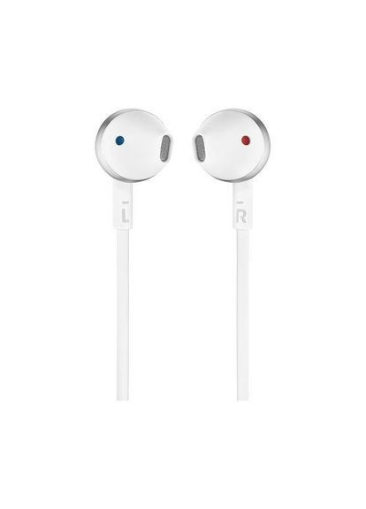 Дротова гарнітура T205 навушники білі (JBLT205CRM) JBL (342392549)