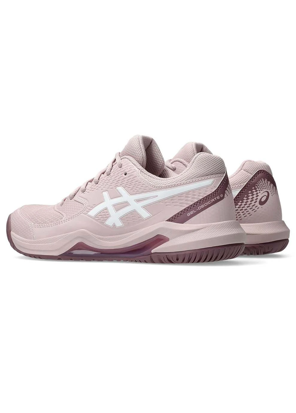 Жіночі кросівки Gel-Dedicate 8 Рожевий Asics рожеві демісезони (367187648)