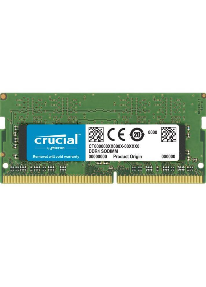 Модуль памяти 32GB DDR4 3200MHz SoDIMM (CT32G4SFD832AT) Micron (370034010)