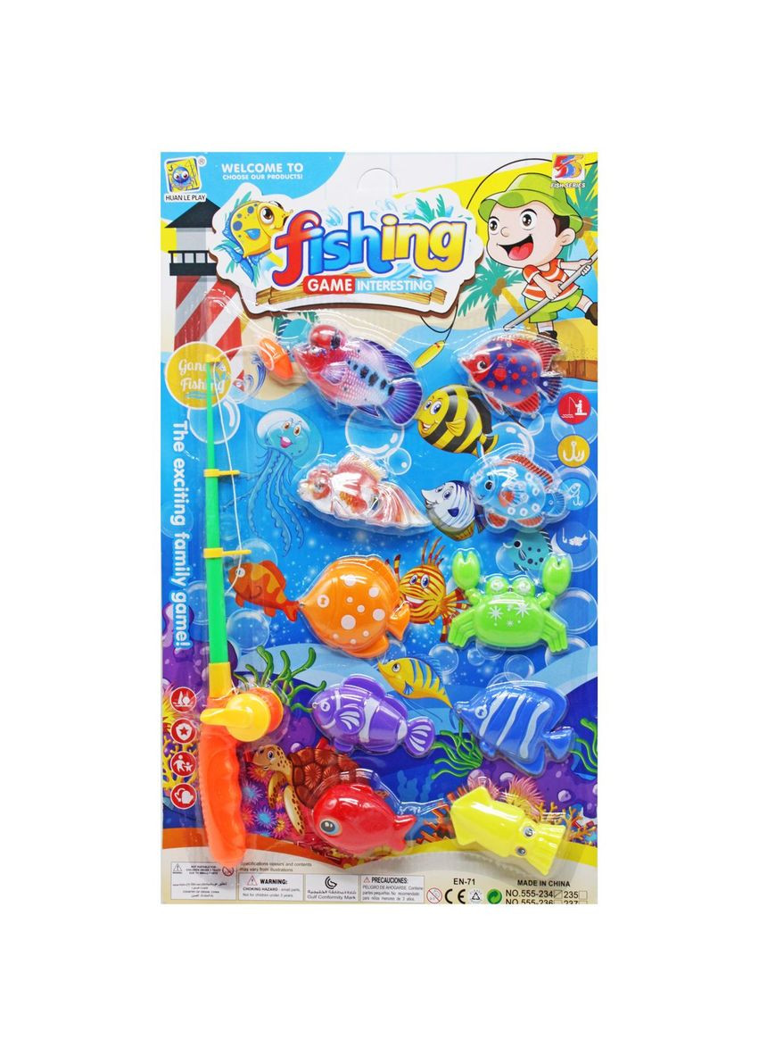 Магнитная рыбалка "Fishing game" (10 рыбок) MIC (290251603)