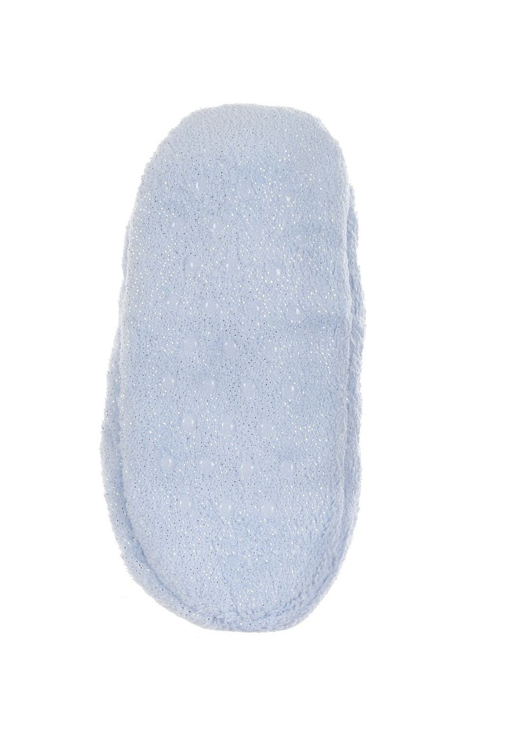 Голубые домашние тапочки frozen (холодное cердце) hu06471 Disney с глиттером, с вышивкой