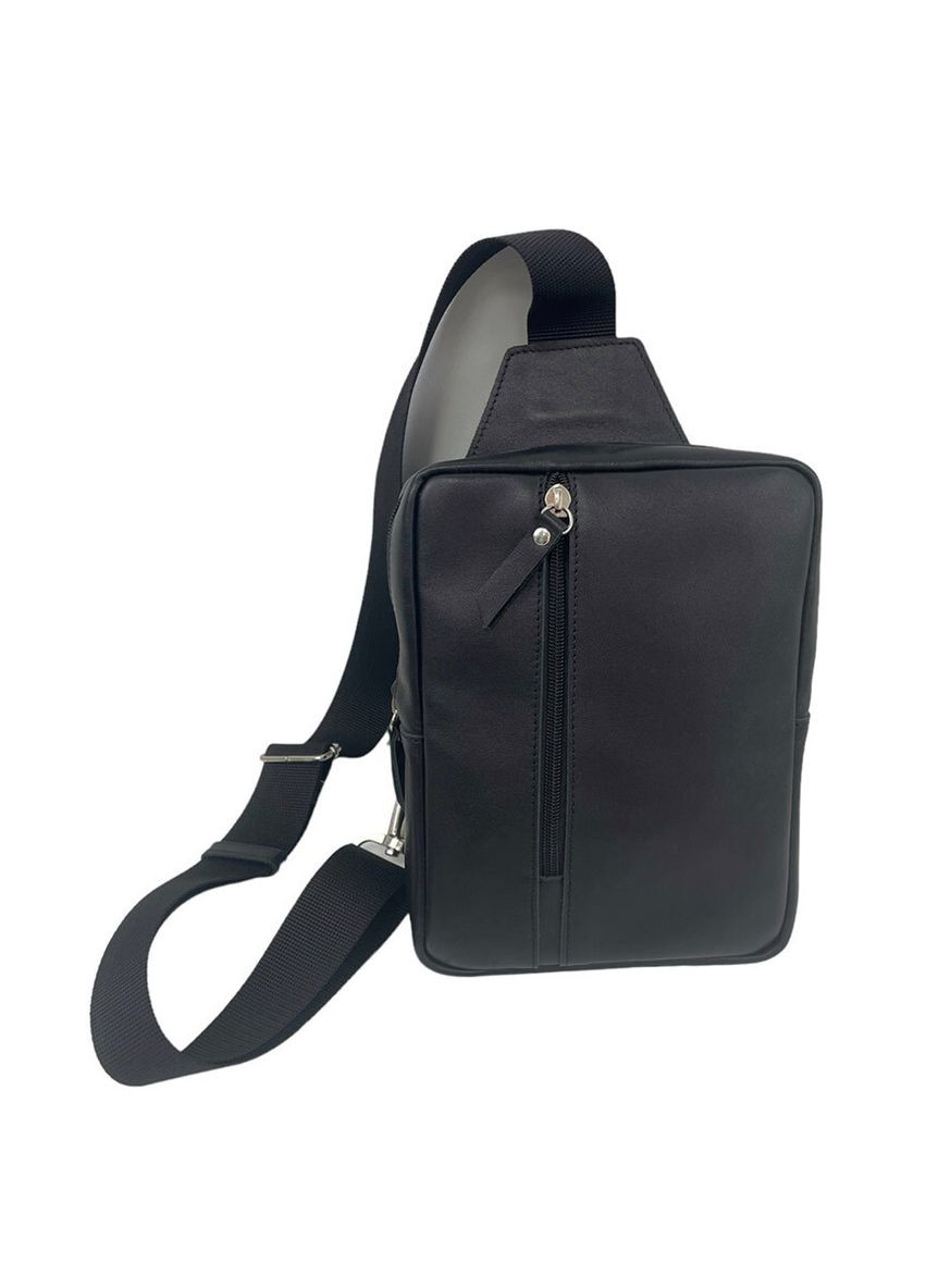 Сумка-кобура наплічна шкіра чорна чорного кольору VOLMAS (314696380)