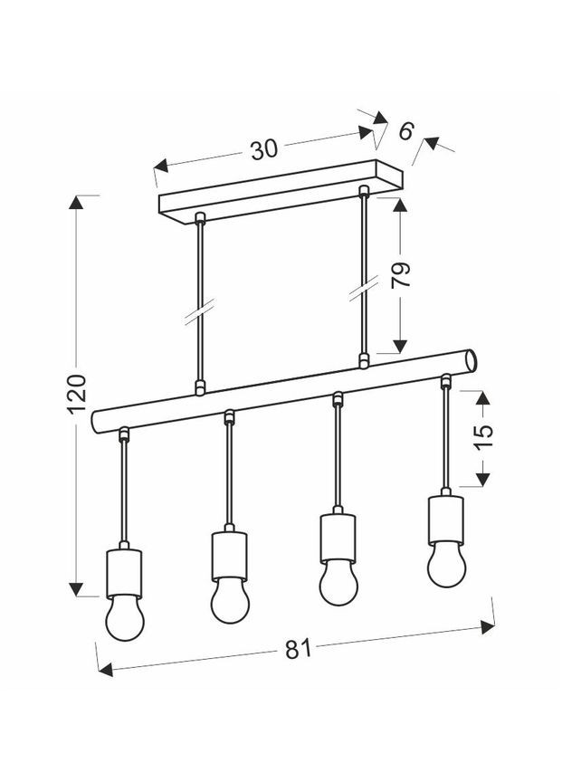 Люстра IZZY (34-77929) Candellux (361312582)