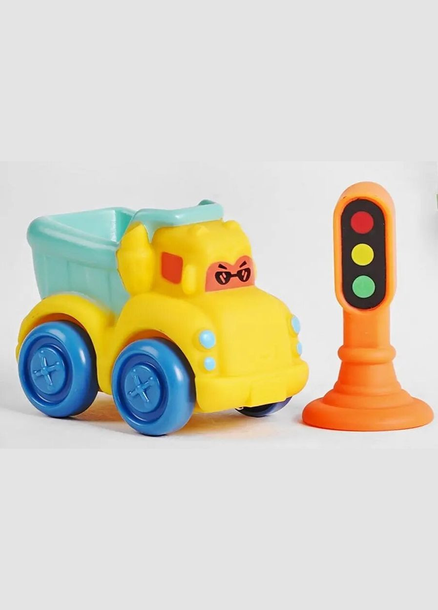 Игрушка Машинка виниловая JZD100 Желтый shop (6980807360955) No Brand (362746048)