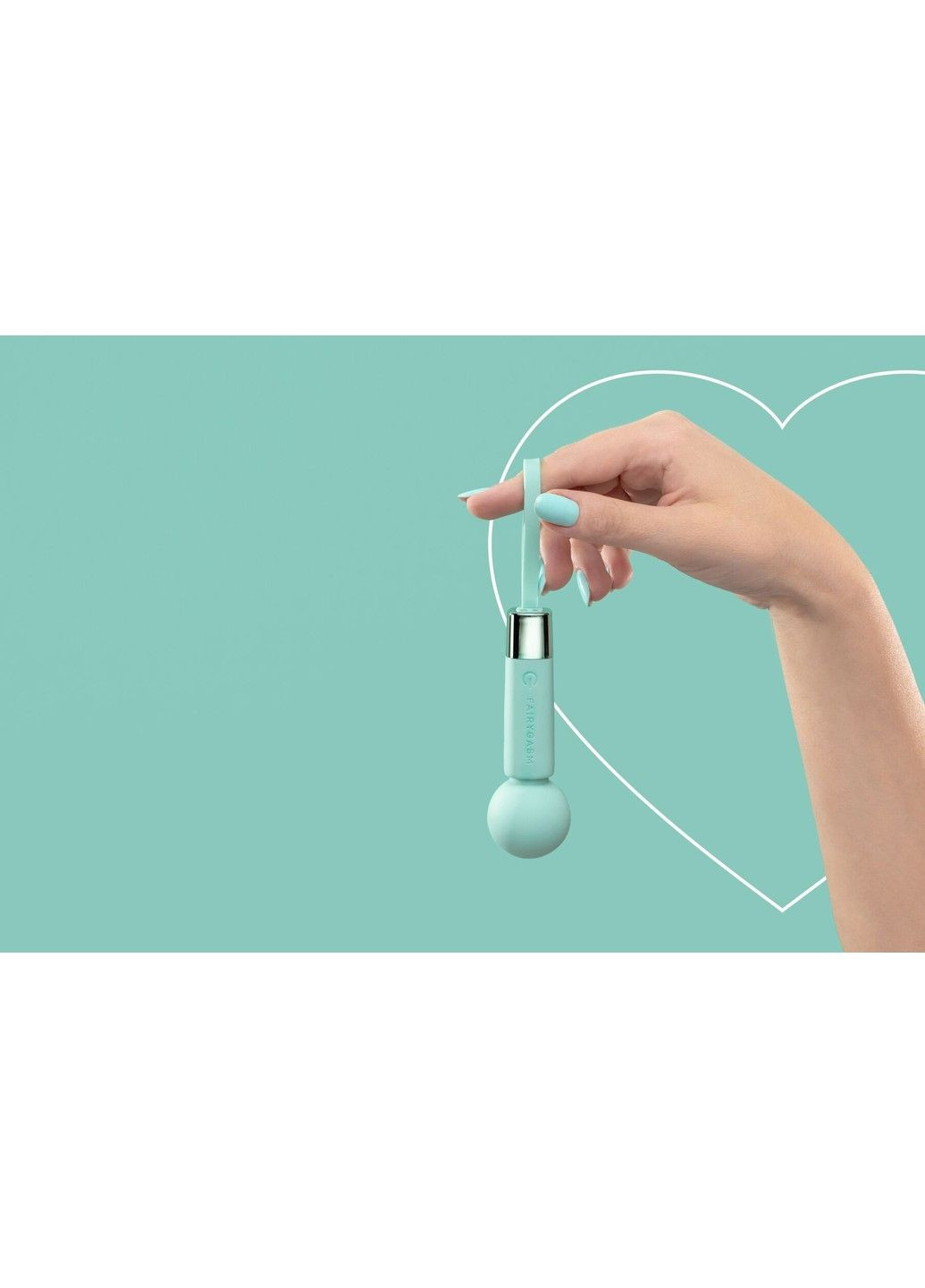 Минивибромассажер Pearlstasy green FairyGasm (302297974)