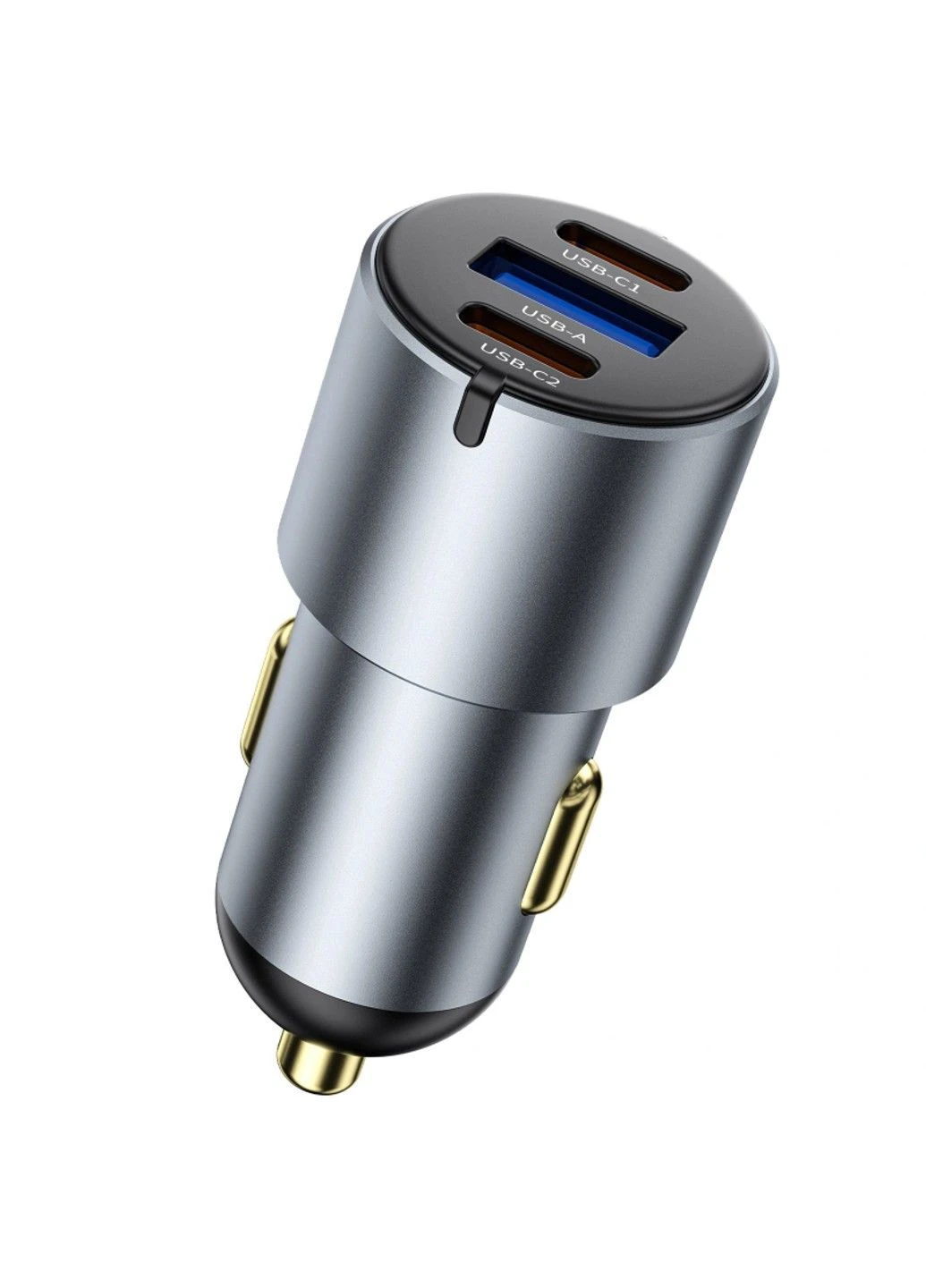 АЗП CC032 Nano Pro PD60W+QC3.0 (1USB-A/2C) WIWU (400159406)