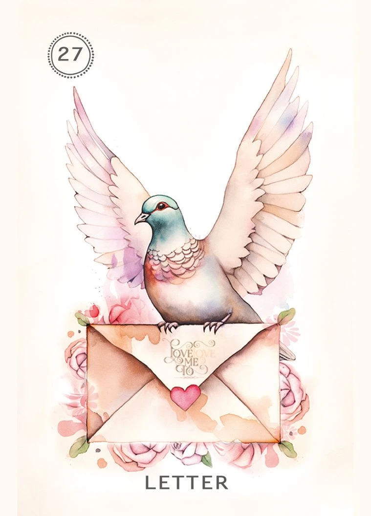 Карты Оракул Сладкий цветок Ленорман - Sweet Blossom Lenormand AGM (400413292)