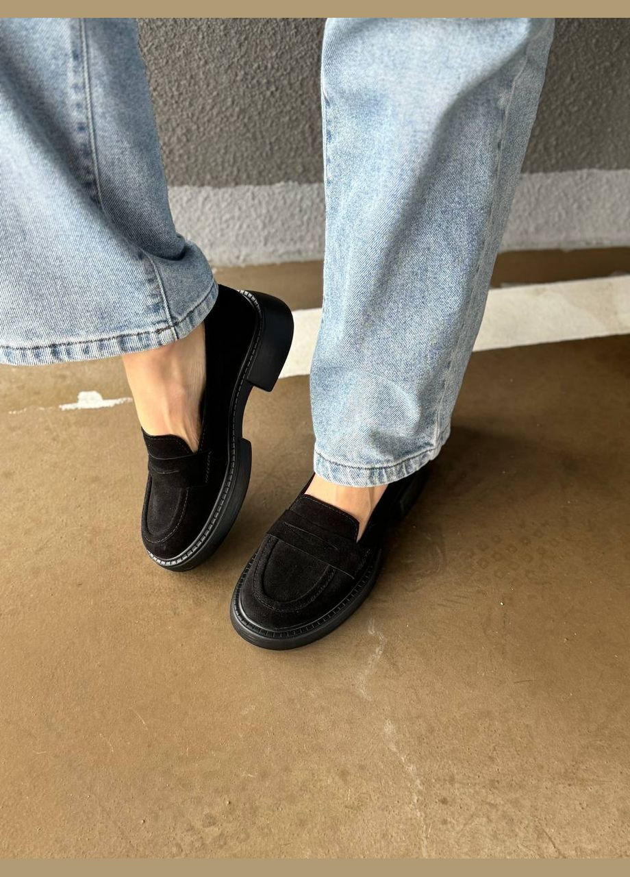 Vakko Лофери лофери чорний з натуральна замша, — всесезон (327794256)