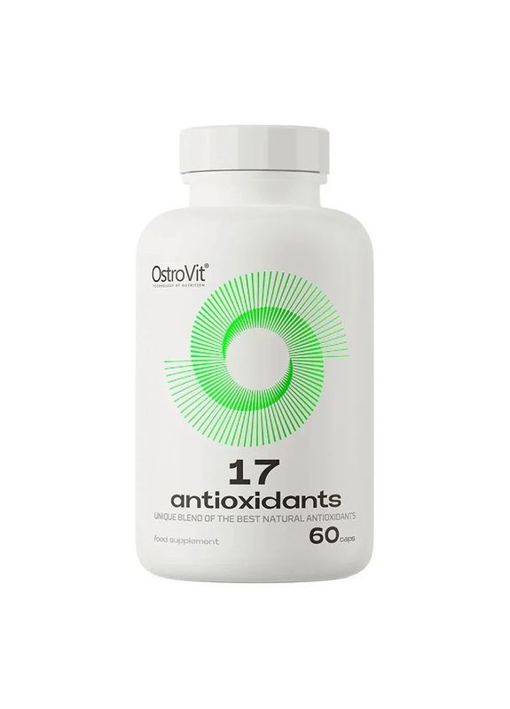 Антиоксиданти 17 Antioxidants 60 caps Ostrovit (284120229)