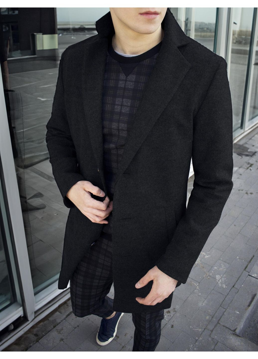 Чоловіче кашемірове пальто Vakko (360750029)