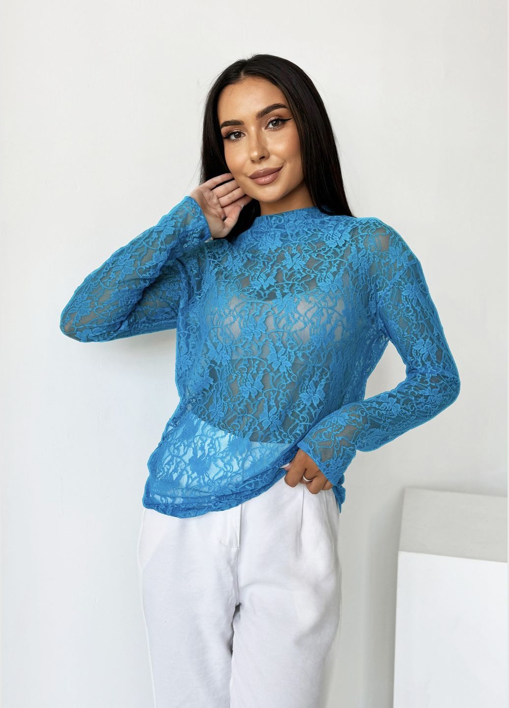 Стильний та практичний гіпюровий гольф INNOE Гольф (302025278)