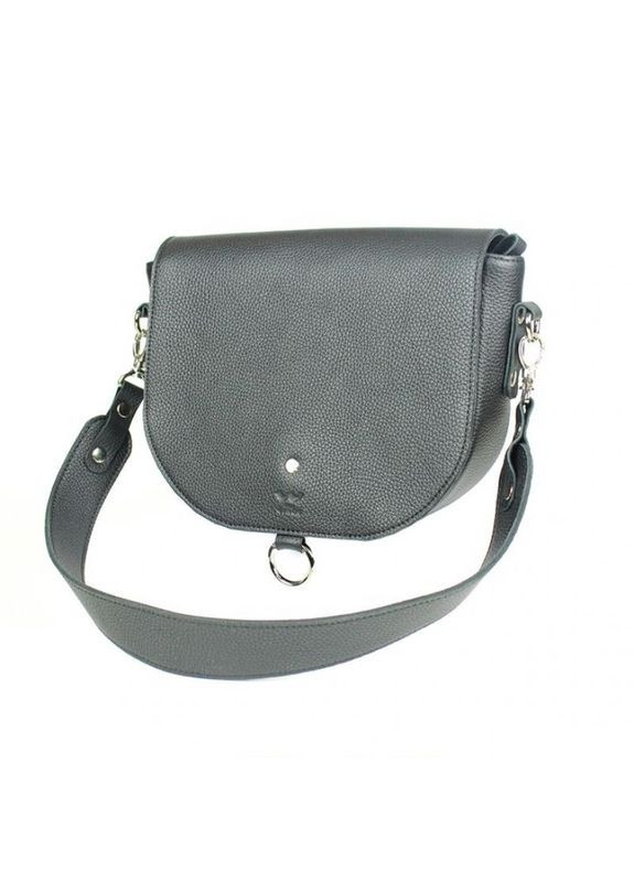 Сумка женская кожаная через плечо Ruby L флотар Черный The Wings (302009282)