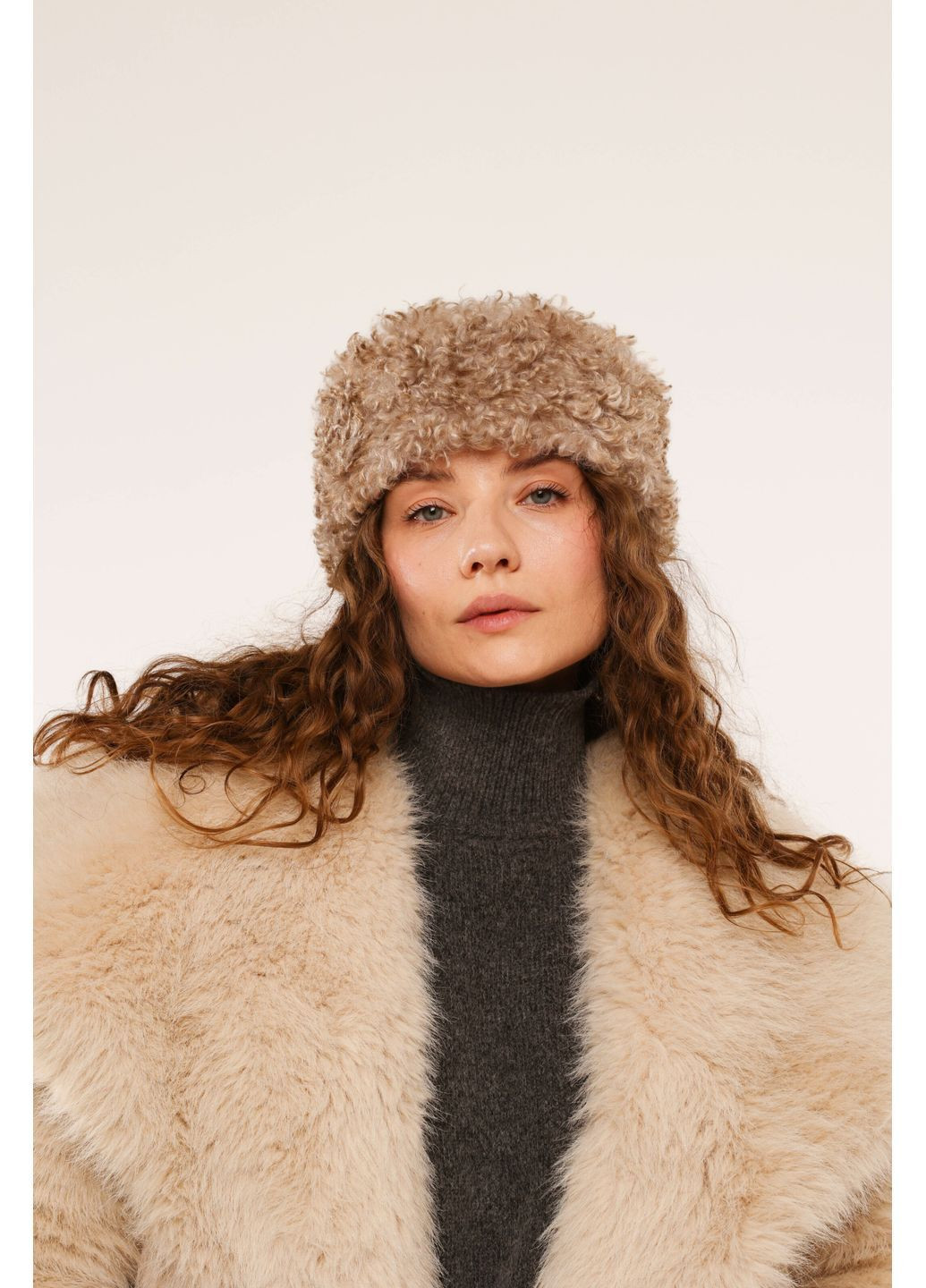 РУНО мех омбре (Шоколад) Kent&aver Шапка (364656720)