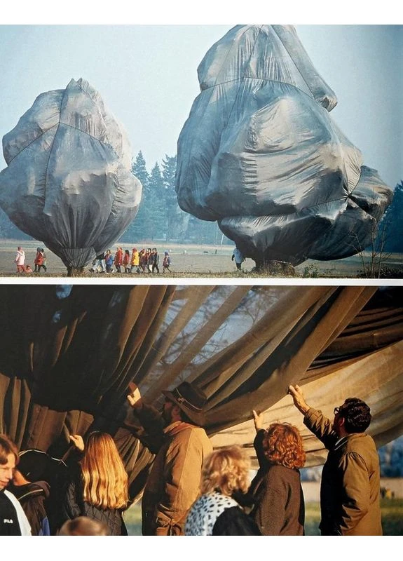 Christo та Jeanne-Claude. Огорнуті дерева. Базель 1997-1998 Taschen (392245446)