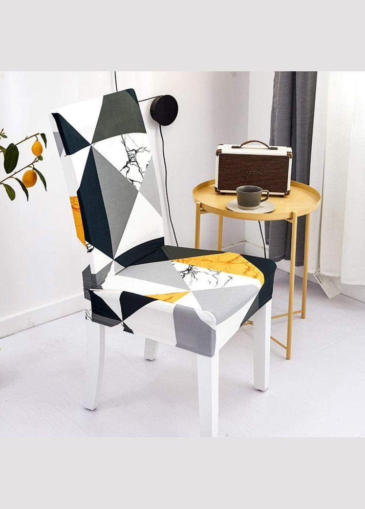 Современный защитный чехол для кухонных стульев Chair Cover No Brand (344547820)