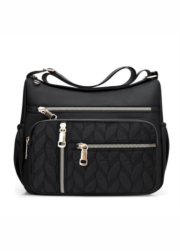 Жіноча сумка X2267 крос-боді чорна No Brand (344446803)