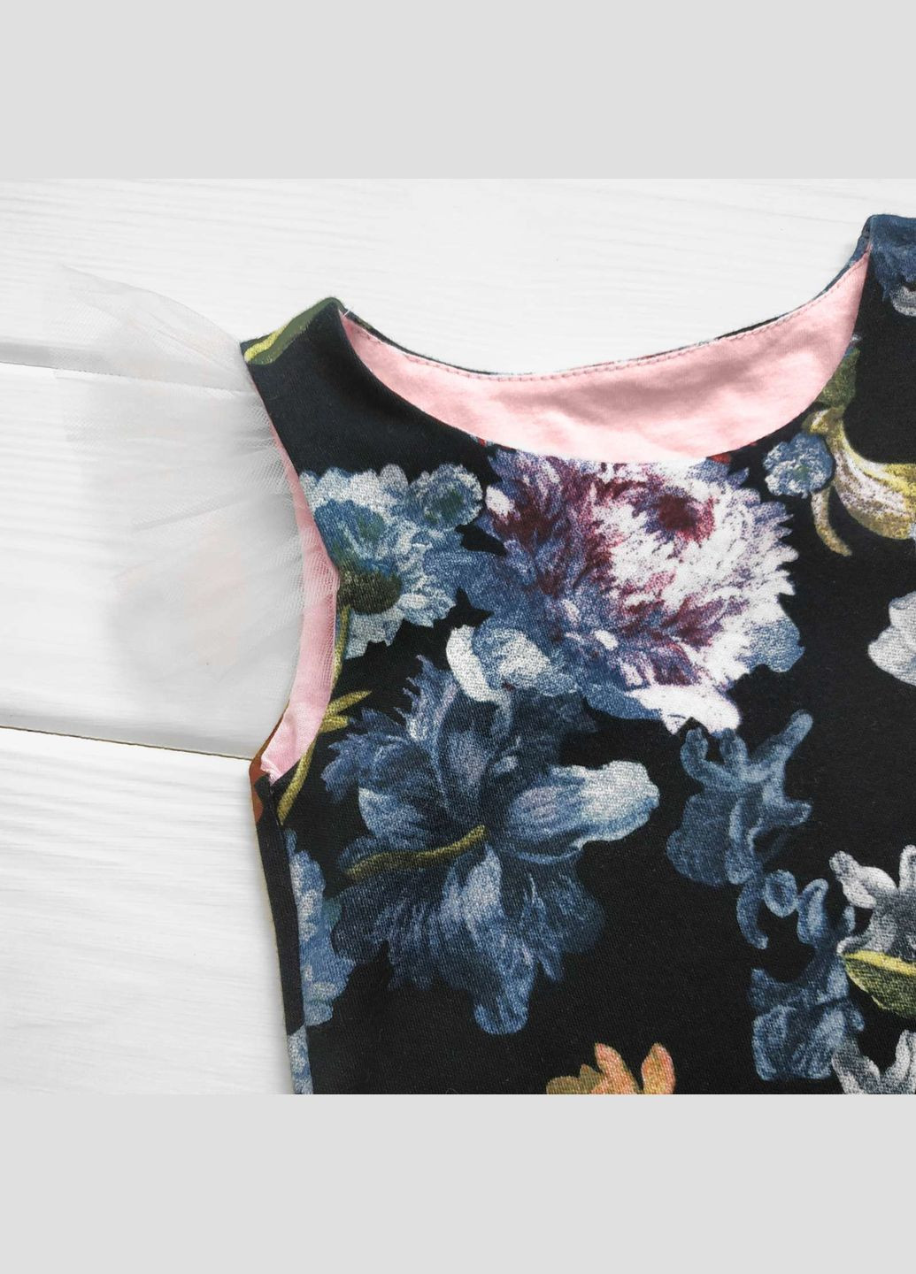 Туніка-плаття з фатином Квіточки Malena (279760364)